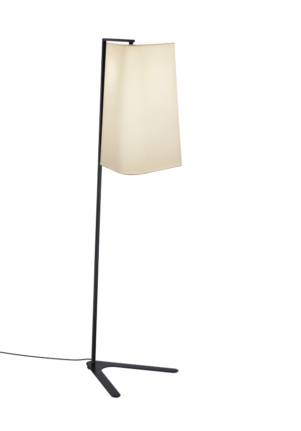 Lampadaire à abat-jour vert olive, lampe assortie: Baulmann Leuchten  luminaire de prestige fabriqué en Allemagne - Réf. 17110011 - mobile