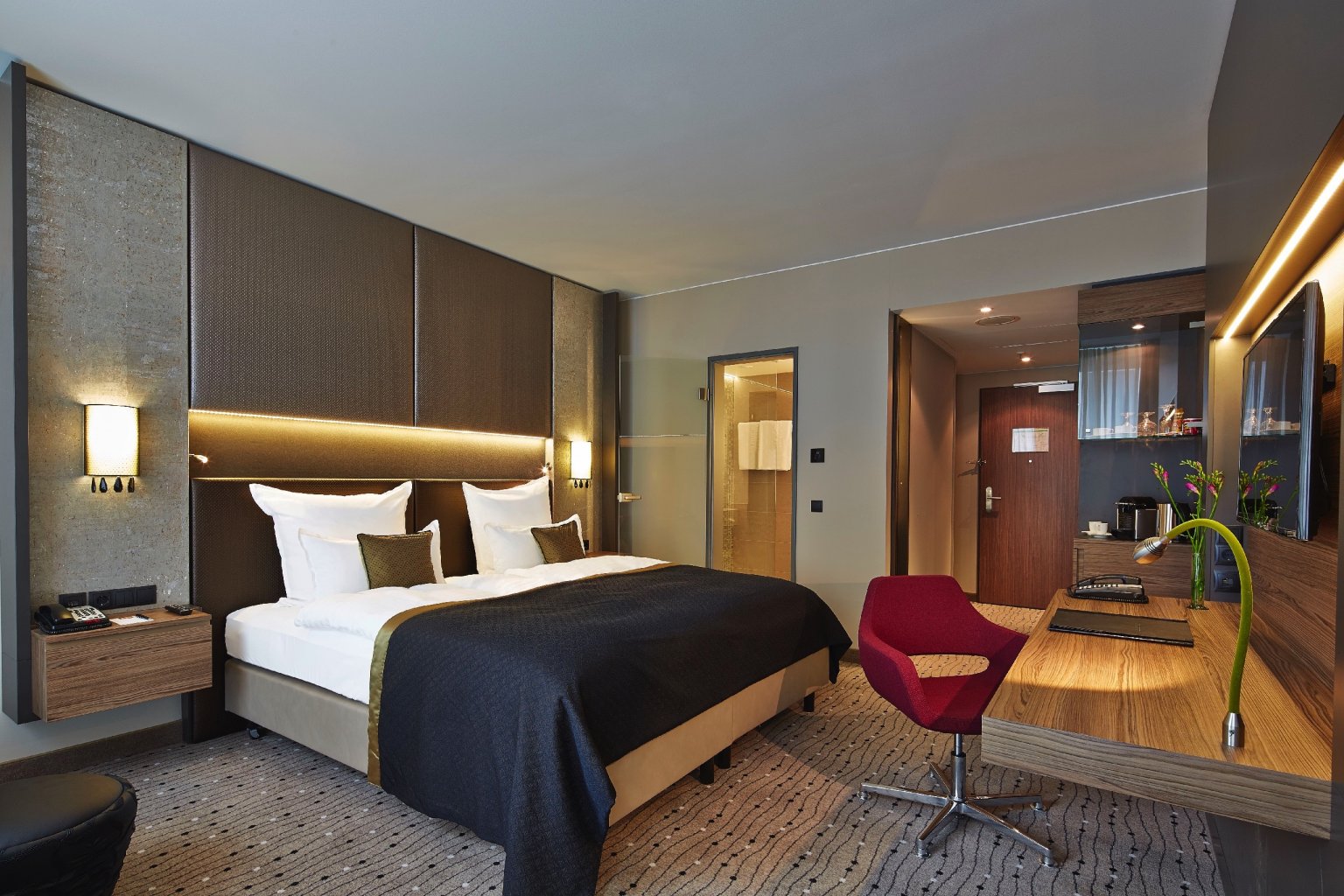 Steigenberger Am Kanzleramt - Baulmann Leuchten - 021_SHR_Steigenberger_Hotel am Kanzleramt_Room_Superior 11725