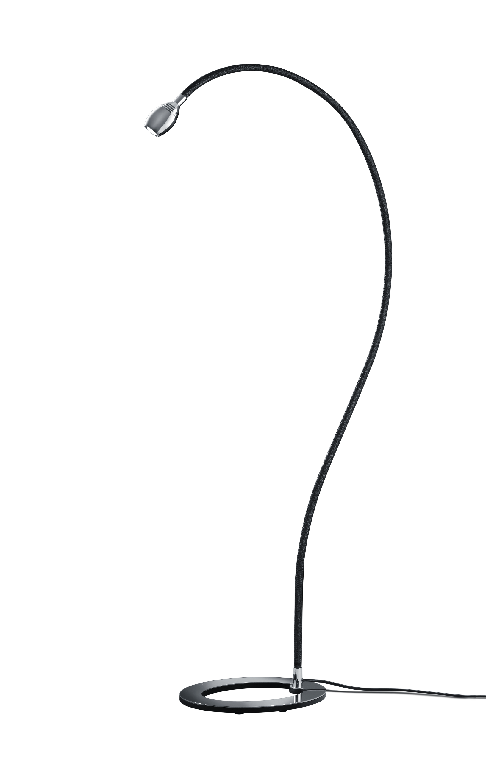 24.345.37 floor lamp chrome / velvet green Baulmann Leuchten GmbH