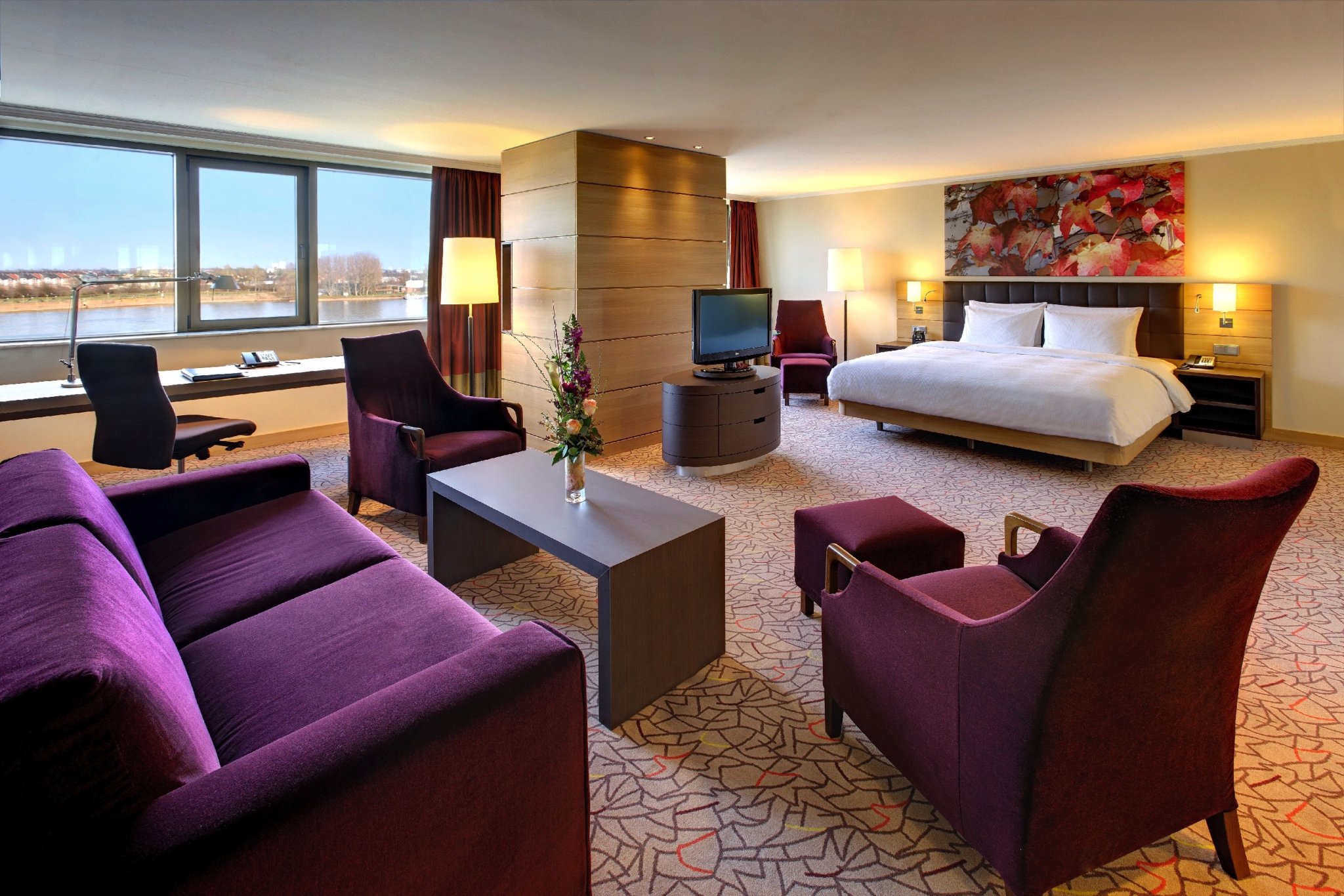 Hilton_Mainz - Baulmann Leuchten - QT04 ohne Gardine