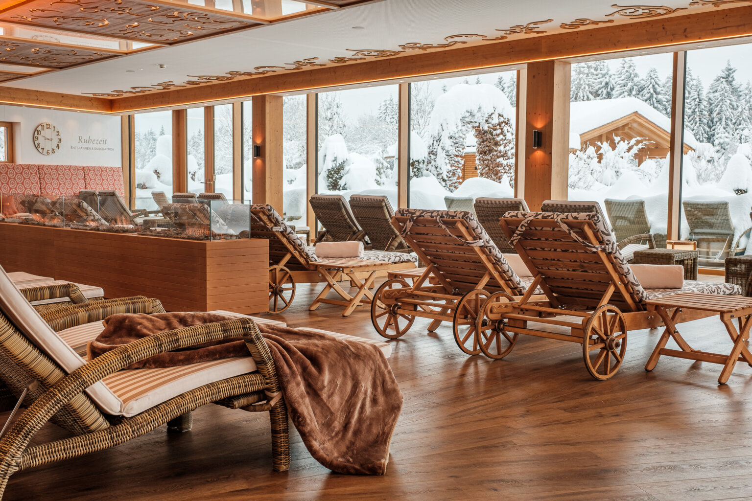 wellness_ruheraum_winter © Sonnenalp Resort